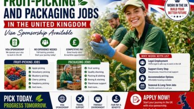 Fruit-Picking and Packaging Jobs in the United Kingdom: Visa Sponsorship